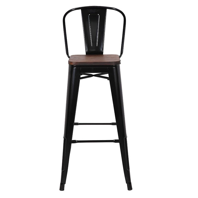 Tabouret De Bar Oscar Orme Antique Et Noir 4 Tabouret De Bar Oscar Orme Antique Et Noir – Image 2