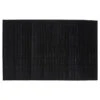 Tapis Latte Bambou 120x170cm Noir Atmosphera -MaisonChic Magasin tapis latte bambou 120x170cm noir atmosphera