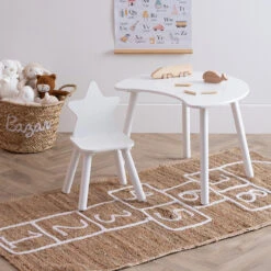 Tapis Marelle Jute 80x150 Cm Atmosphera -MaisonChic Magasin tapis marelle jute 80x150 cm atmosphera 1 1