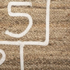 Tapis Marelle Jute 80x150 Cm Atmosphera -MaisonChic Magasin tapis marelle jute 80x150 cm atmosphera 1 3