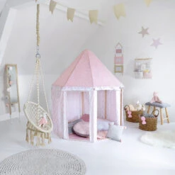 Tente Yourte Rose Pour Chambre Enfant Atmosphera -MaisonChic Magasin tente yourte rose pour chambre enfant atmosphera 2