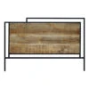 TĂȘte De Lit Pleine 160 Cm MĂ©tal Et Bois De Manguier 2 TĂȘte De Lit Pleine 160 Cm MĂ©tal Et Bois De Manguier -MaisonChic Magasin tete de lit pleine 160 cm metal et bois de manguier