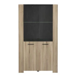 Demeyere Vitrine 2 + 2 Portes H174 Cm Sheffield -MaisonChic Magasin vitrine 2 2 portes h174 cm sheffield 3