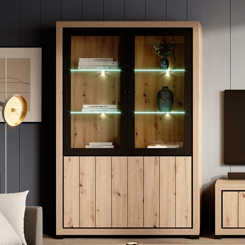 Vitrine 2 Portes + 2 Portes Vitrées Dijon 5 Vitrine 2 Portes + 2 Portes Vitrées Dijon – Image 3