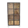 Vitrine 2 Portes 4 Niveaux Manguier -MaisonChic Magasin vitrine 2 portes 4 niveaux manguier