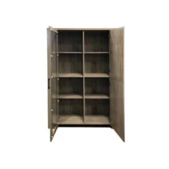 Vitrine 3 Portes Olivier -MaisonChic Magasin vitrine 3 portes olivier 4